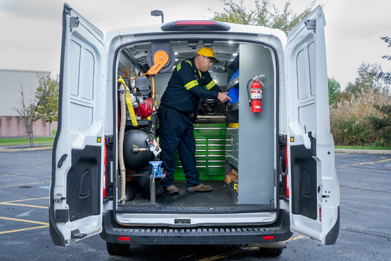 Towlift Service Van